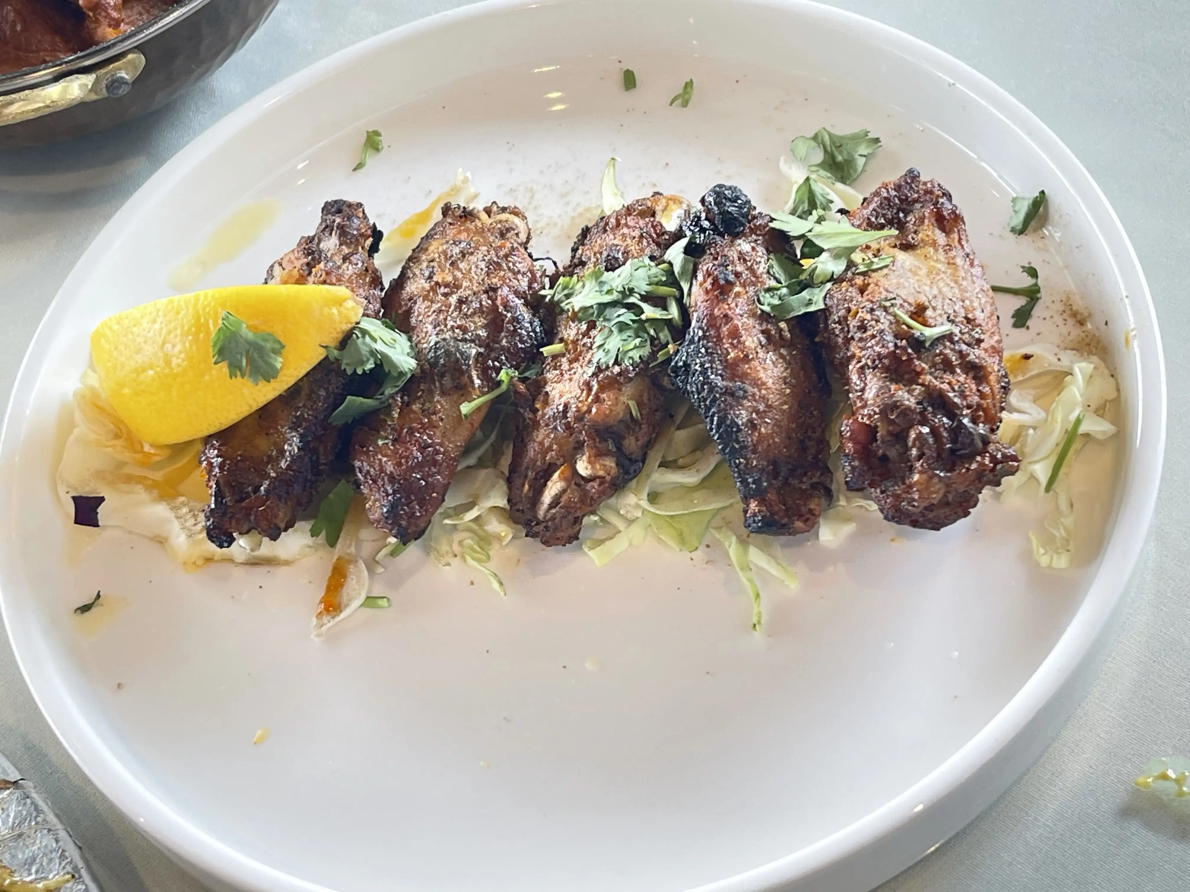 Spicy Chicken Wings.