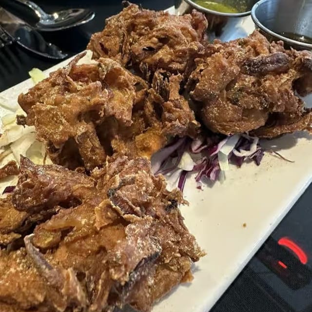 Onion Pakora.