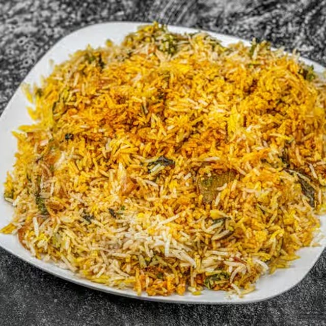 Goat Biryani.